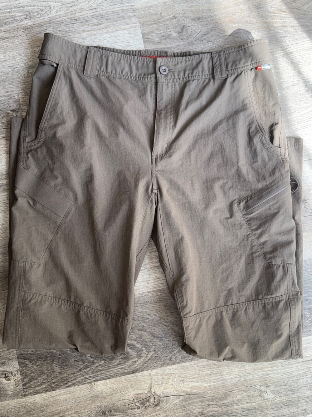 Simms Fishing Products Men's Guide Pants Size Large Nylon Stretch Utility